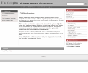 itobilisim.com: İTO Bilişim - BİLGİSAYAR, YAZILIM VE BÜRO MAKİNALARI
