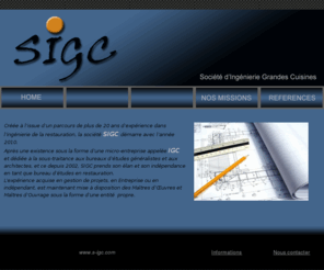 s-igc.com: SIGC
bureau d'etude ingenierie grande cuisine plan reservation sigc restauration collective dessin