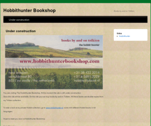 hobbithunterbookshop.com: Hobbithunter Bookshop | Books by and on Tolkien
