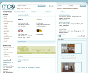 moo.pt: Moo.pt  - Notícias, Diário da República, Tempo, Música, Portugal
O portal das actualidades, notícias, tempo, receitas, música, programação da tv, diário da república e muito mais.