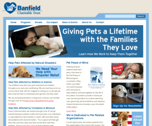 banfieldcharitabletrust.com: Banfield Charitable Trust  -  Home Page
Keeping Pets And Families Together For Life