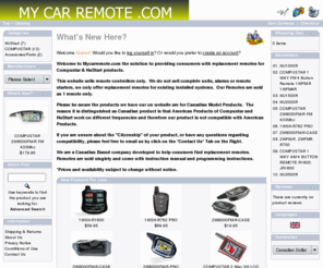 nustartremotes.com: My Car Remote
