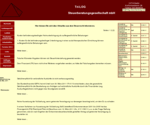 trilog-steuerberatung.com: Tri-LOG Steuerberatungsgesellschaft mbH - Berlin Steuerberatung  Einkommenssteuer  Steuertipps Bilanz Unternehmensbesteuerung Existenzgründung Bilanzierung
Tri-LOG Steuerberatungsgesellschaft mbH hilft bei der Einkommenssteuer , Koerperschaftssteuer, Gewerbesteuer, Finanzplanung, Umsatzsteuer, Existenzgruendung, Lohnbuchhaltung, Wirtschaftsberatung, Buchfuehrung, Jahresabschluss, Steuererklaerungen, Unternehmensberatung.