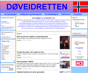 doveidrett.no: doveidrett.no
Idrett for døve i Norge