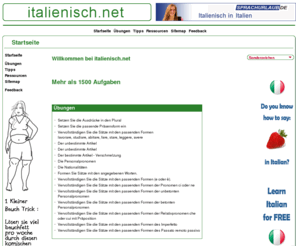 italienisch.net: Italienisch.net >> Der Italienischkurs im Internet
italienisch.net - Der Italienischkurs im Internet