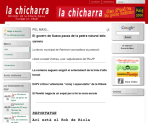 lachicharra.info: La Chicharra - Inici
Joomla - sistema de gerencia de portales dinámicos y sistema de gestión de contenidos