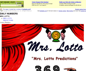 mrs lotto predictions