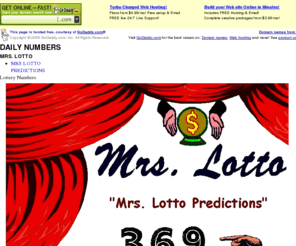 Mrs on sale lotto predictions