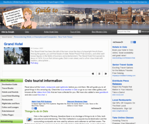 oslotravelguide365.com: Guide to Oslo
Oslo Travel Guide will guide you to the best hotels, attractions, events, bars and restaurants in this great city.