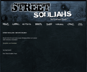 streetsouljahs.com: Streetsouljahs | Die offizielle Website!
Hip Hop Label Nr. 1 aus Trier City!