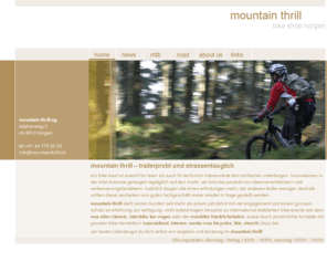 mountainthrill.ch: home – mountain thrill bike shop horgen
der ultimative bike-shop in horgen komponiert dir dein traum bike zu unschlagbaren preisen. für trail biker ebenso wie für den erfolgshungrigen road racer.