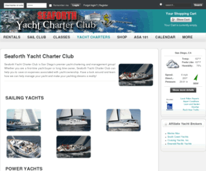 seaforthyachting.com: Yacht Charters
Seaforth Boat Rentals San Diego; rent sailboats, power boats, and waverunners