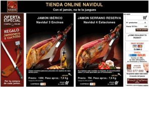 comprarjamonnavidul.es: Comprar Jamon Navidul
