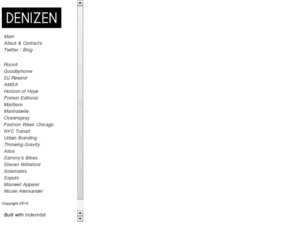 denizenstudio.com: Main : Denizen
