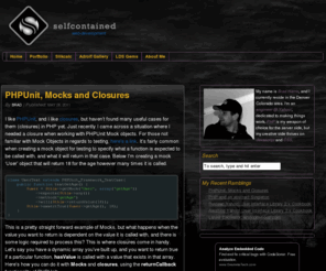 selfcontained.us: selfcontained | web-development
web-development
