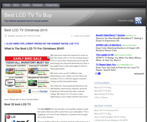 bestlcdtvtobuy.com: Best LCD TV To Buy | Discover The Best LCD TV Reviews
Are you searching for the best LCD TV to buy? Discover the bestselling lcd tv's and the best reviews before you buy.