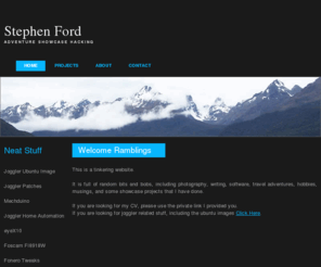 stephenford.org: StephenFord.org - Random Projects and Musings
