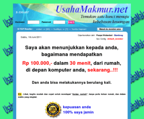 usahamakmur.net: UsahaMakmur.net - | PELUANG BISNIS | PELUANG USAHA | LOWONGAN KERJA
Pembongkaran rahasia pencapaian kekayaan luar biasa.