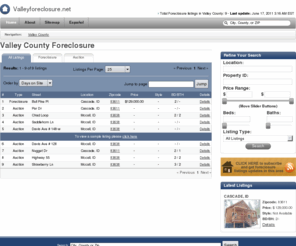 valleyforeclosure.net: Valley County Foreclosure
Valley County Foreclosure