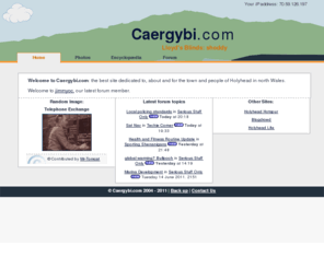 caergybi.com: Caergybi.com | Index
Holyhead's best website.