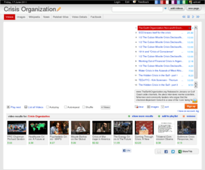 crisisorganization.com: Crisis Organization
Crisis Organization on WN Network delivers the latest Videos and Editable pages for News & Events, including Entertainment, Music, Sports, Science and more, Sign up and share your playlists.