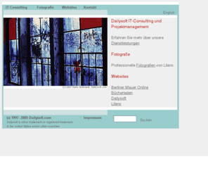 dailysoft.de: Dailysoft: IT-Projektmanagement, IT-Consulting, Digital Rights Management, Content Management, Knowledge Management, Image Solutions, Security, Certification, Internet, Datenbank-Lösungen aus Berlin
Dailysoft: Projekt Management, IT-Projektmanagement, IT-Consulting, Digital Rights Management, Content Management, Knowledge Management, Image Solutions, Security und Certification, Internet und Datenbank-Lösungen, Berlin