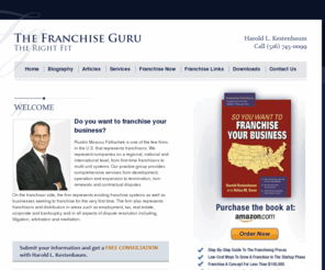 franchisecounsel.net: Franchise Attorney, Franchise Guru, Franchise Your Business
Franchise attorney, Harold Kestenbaum, New York Franchise Attorney offering legal services for companies wanting to franchise their business