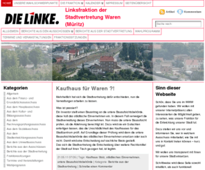 linksfraktion-waren-mueritz.de: Linksfraktion Waren (Müritz)
