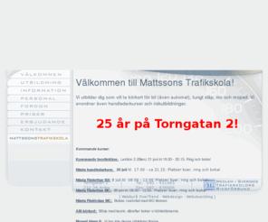 viktormattsson.com: Mattssons Trafikskola
