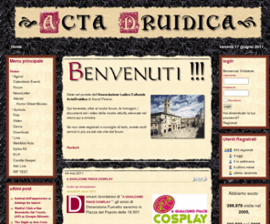 actadruidica.it: www.actadruidica.it
ActaDruidica.it, portale dell'Associazione LudicoCulturale ActaDruidica di AScoli Piceno