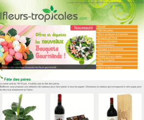 fleurs-tropicales.com: Fleurs-tropicales.com  - Livraison de fleurs exotiques à domicile
 Fleurs-tropicales.com vous propose d'achetez des fleurs exotiques en ligne. livraison à domicile express toute france.