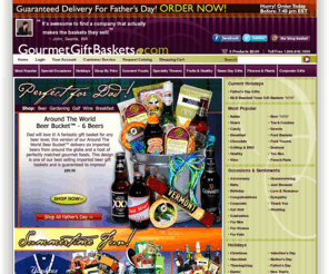 gourmetgiftbasketsinc.com: Gift Baskets | Gourmet Gift Baskets | Wine Gift Baskets | Fruit Baskets
Gourmet Gift Baskets for every occasion.  Fast delivery for Corporate, Gourmet, Fruit and Wine Baskets.  Now shipping for Easter! Call toll free 1-866-842-1050