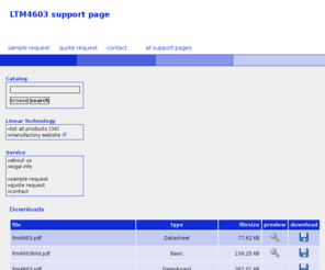 ltm4603.com: Details / PDF / Application / Board / Samples / Price / Spice
, , , , , , , , , , , , , , , , , , , 