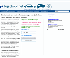 rijschool.net: Rijschool.net In één keer offertes aanvragen van rijscholen uit je regio
