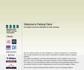theukparkingpatroloffice.biz: Parking Patrol - Manchester
Parking Patrol - The original and proven alternative to wheel clamping.