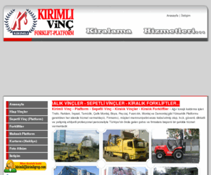 kirimligrup.com: Kırımlı Vinç, Kiralık Vinç - Platform  - Sepetli vinç - Forklift Kiralama  - Vinç Kiralama " 0212 655 08 08 "
Kiralık Vinç