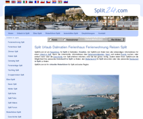 split24.com: Split Urlaub Dalmatien Ferienhaus Ferienwohnung Reisen Split |  Split24.com
Split24.com bietet umfangreichen Reiseführer und Auswahl der besten Unterkünfte für Ihren Traumurlaub in Split in Dalmatien.