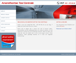 amersfoortsetaxi.com: Amersfoortse Taxi Centrale - Ook voor schiphol en groepsvervoer - 24 uur / 7 dagen per week.
Amersfoortse Taxi Centrale - Voor schiphol en groepsvervoer - 24 uur / 7 dagen per week.