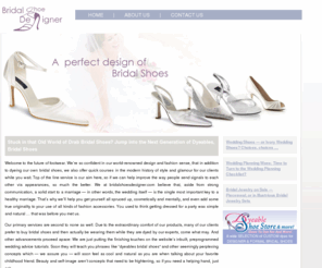 bridalshoesdesigner.com: Stuck in that Old World of Drab Bridal Shoes? Jump into the Next Generation of Dyeables, Bridal Shoes
