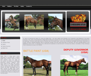 chequers.co.nz: Chequers Stud
Chequers Stud Hamiltons Finest Breeding and Horse related farm