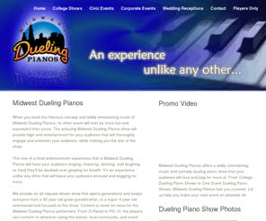 midwestduelingpianos.biz: Midwest Dueling Pianos
Midwest Dueling Pianos offers hilarious music and comedy shows nationwide.