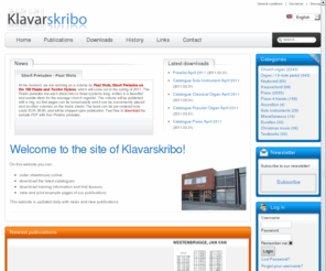 klavarskribo.net: Klavarskribo - Welcome to the site of Klavarskribo!
Klavar, the music notation with a difference