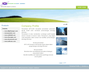 satulink.net: SATULINK Company - SATULINK, Indonesia
Sed imperdiet placerat quam. Pellentesque ut ipsum. Nulla elementum, nisl in pellentesque condimentum, ligula nisi nonummy augue, sit amet ornare tellus libero sed risus