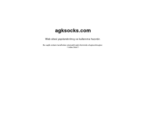 agksocks.com: agksocks.com >> Yapim Asamasinda >> Under Construction
