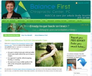 balancefirstchiropractic.com: Balance First Chiropractic Center – 50324 | Des Moines Chiropractor Dr. Deb Sesker
