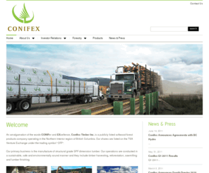 conifex.net: Conifex Timber Inc.
