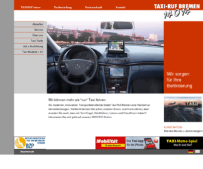 taxiruf-bremen.de: Taxi-Ruf Bremen 14 0 14 | Jakobistraße 20 · D-28195 Bremen · Telefon: (0421) 14 01 59 · Fax: (0421) 1 45 50
TAXI-RUF-BREMEN 14 0 14 ...die Nr.1 in Bremen