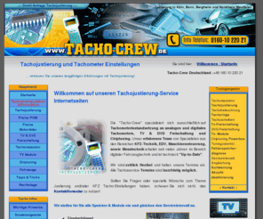 tacho-crew.de: Tachojustierung - Tachoreparatur am Tacho
Tachojustierung - Tachoreparatur an digitalen und analogen Tachometern . Wir sind Ihr Partner in Köln und ganz NRW für Tachojustierung - Tv-Freischaltung und Tachoreperaturen.
