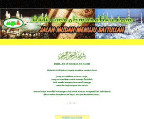 umrohmurahku.com: ** Menuju Baitullah dengan Mudah dan Murah **
berangkat Umroh dalam 10 bulan ke depan, dengan sistem arisan 350rb x 8 bulan. Terjamin, mudah dan menguntungkan semua orang.