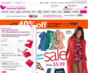 womanwitain.com: Plus Size Clothing at Woman WithinÂ®
Woman WithinÂ® offers a complete line of casual wear for the plus size woman: Knit Tops, Sweaters, Shirts, Bottoms, Denim, Outerwear, Dresses, Suits, Swimwear, Sleepwear, Bras, Intimate Apparel, Petites, Talls, Uniforms, Maternity.